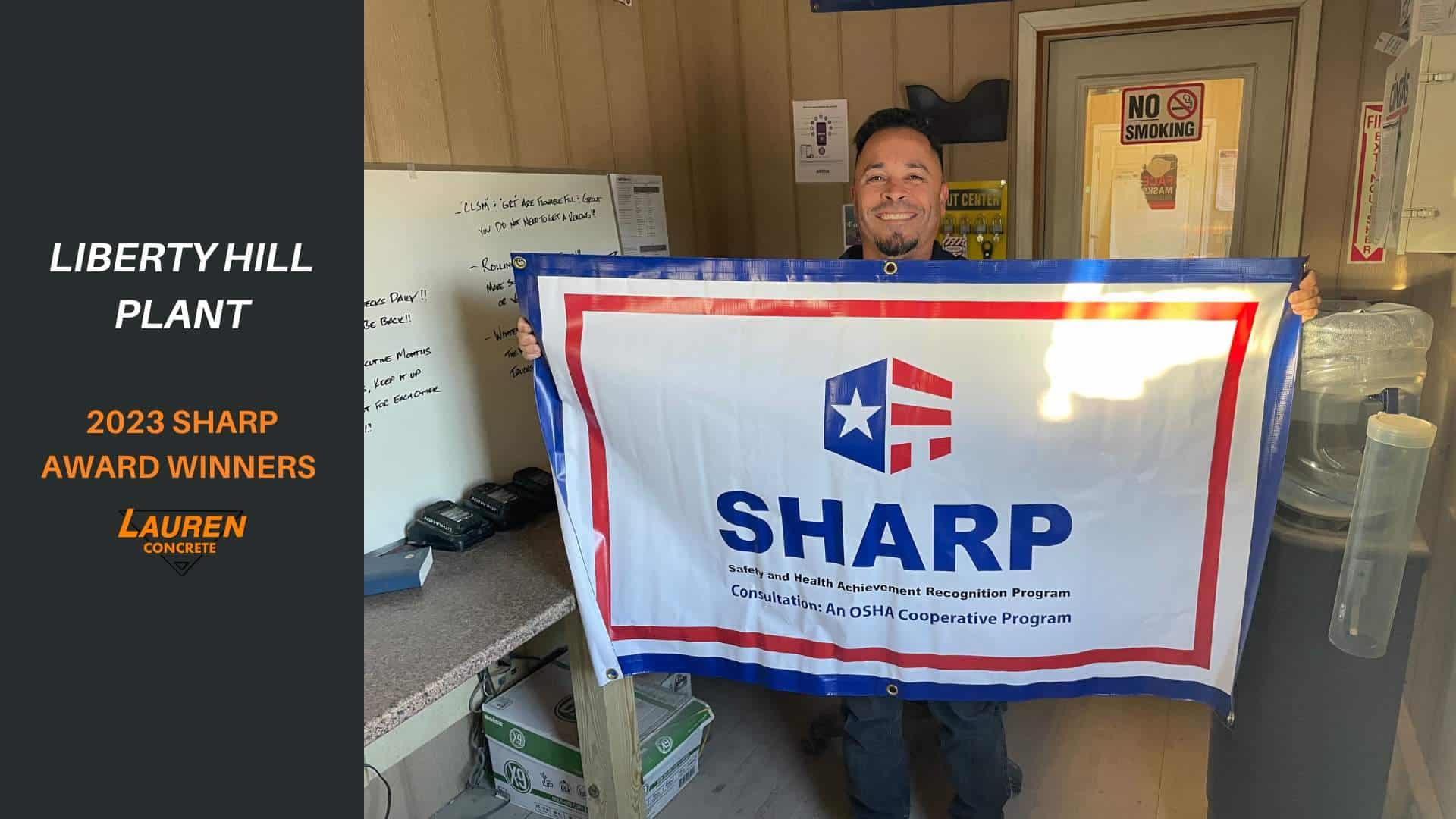 OSHA Awards Lauren Concrete 16 SHARP Awards in 2023 — article image