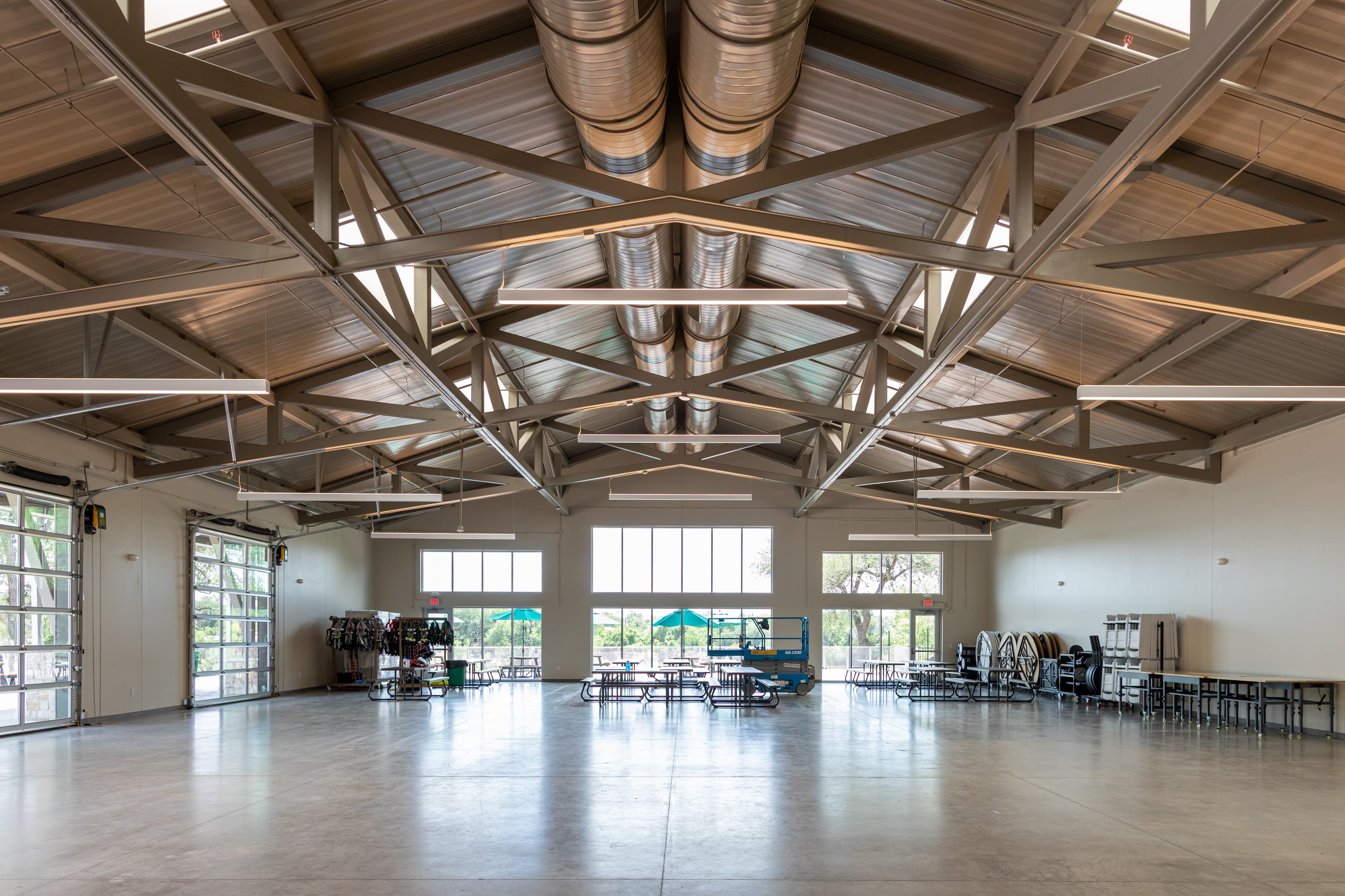 Twin Lakes YMCA Expansion project indoor building shot