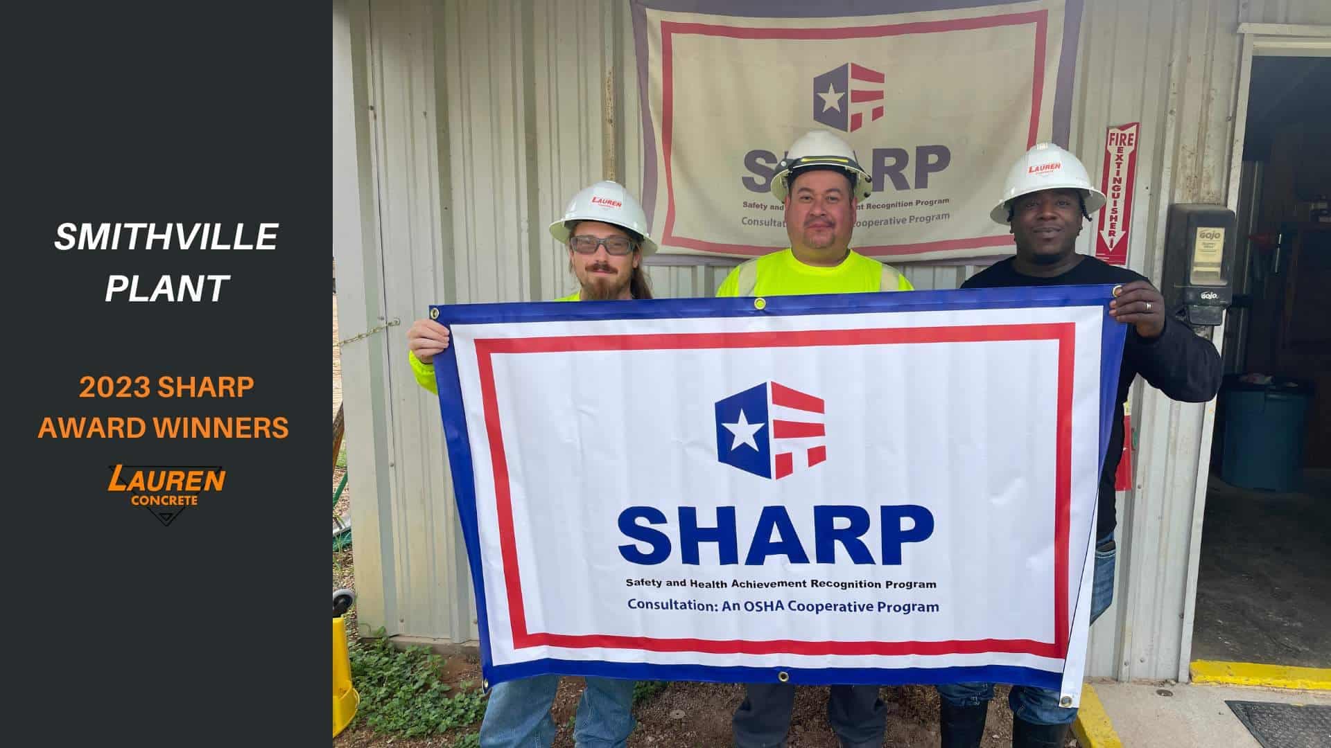 OSHA Awards Lauren Concrete 16 SHARP Awards in 2023 — article image