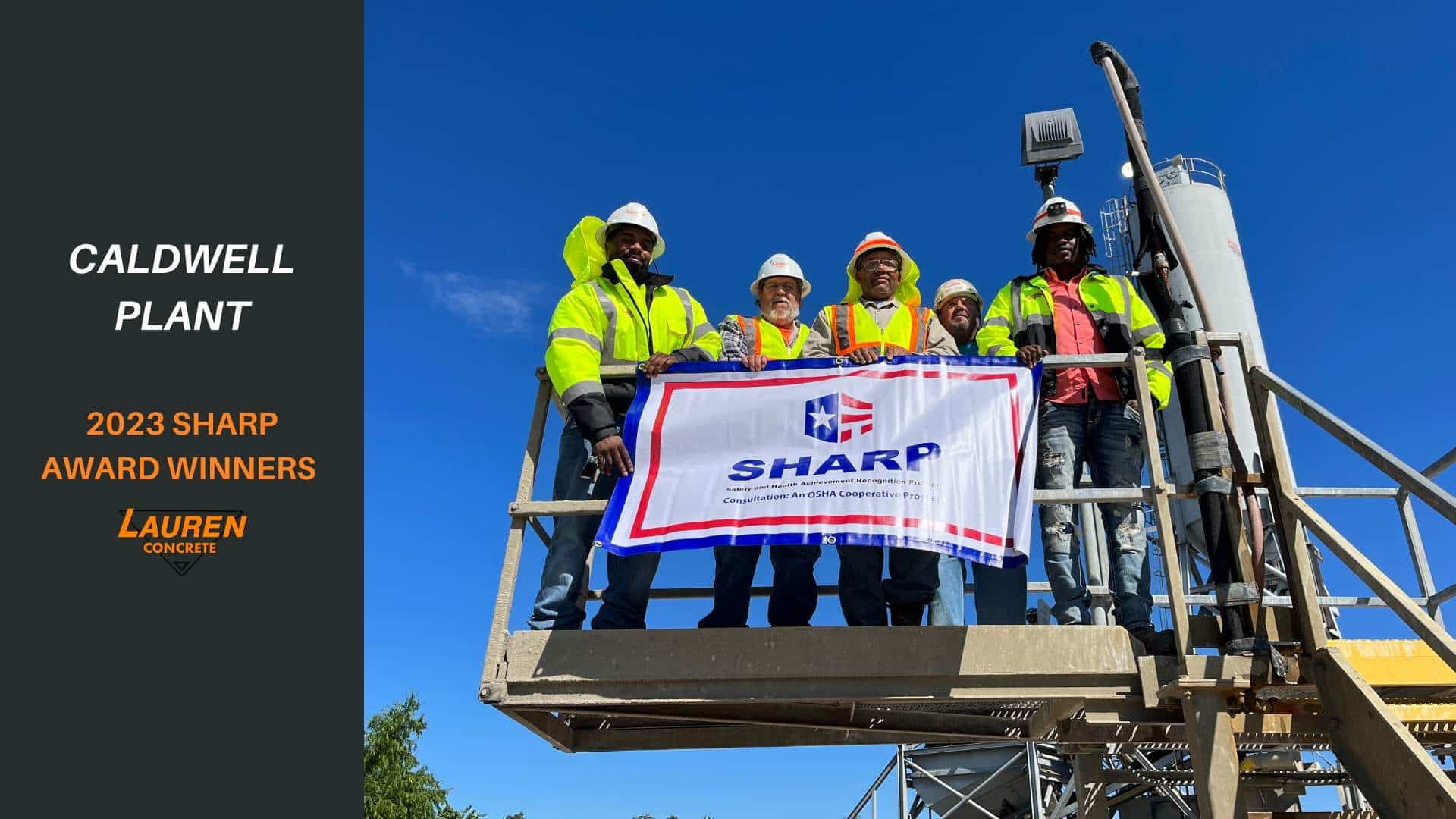 OSHA Awards Lauren Concrete 16 SHARP Awards in 2023 — article image