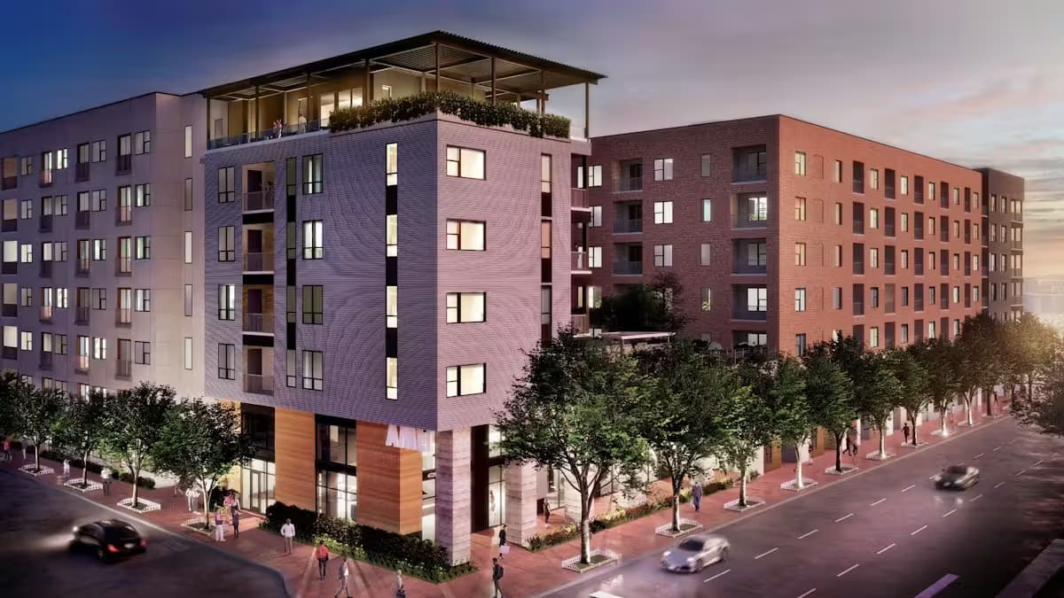 AMLI Park Central rendering