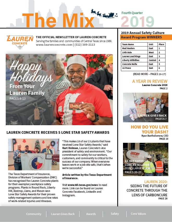 The Mix Quarterly Newsletter – Fourth Quarter 2019