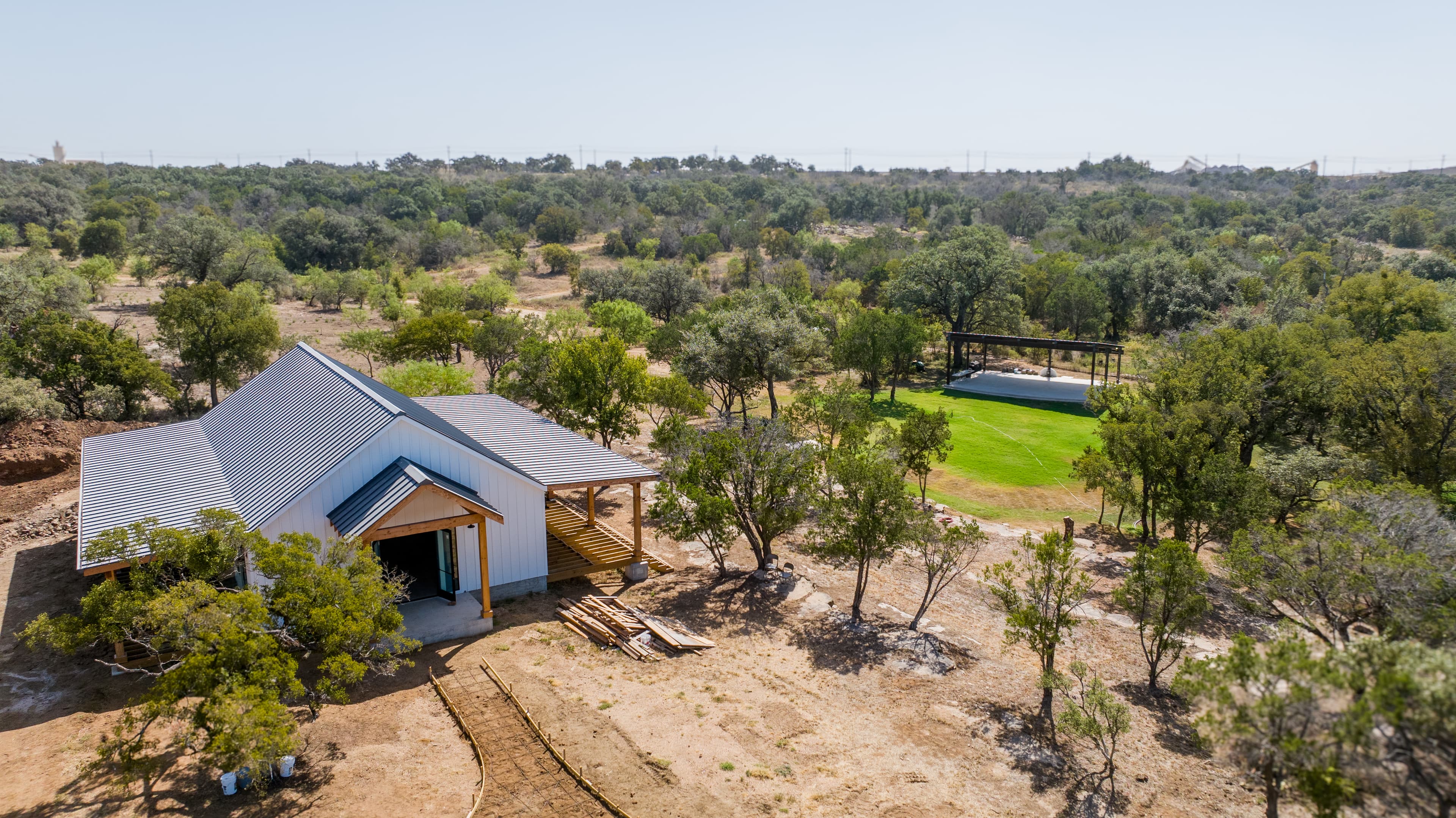 Chapel and amphitheater at Valley View Village