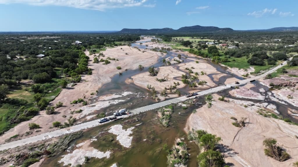 “Slab Road” Repaired After Central Texas Flooding — article image