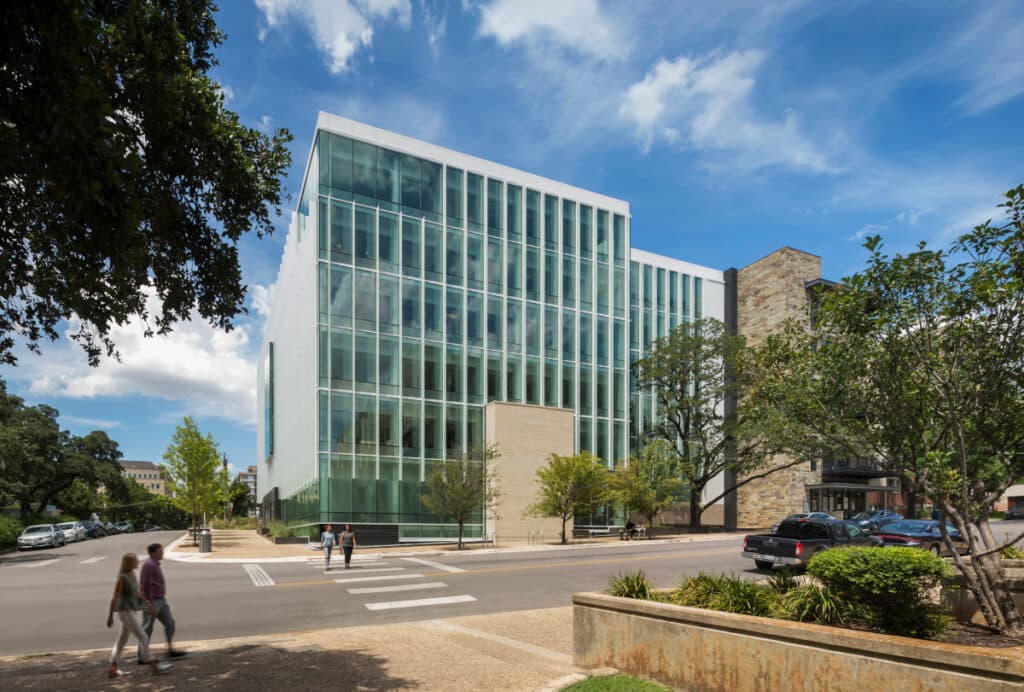 Travis County District Attorney’s Office Ronald Earle Building full exterior
