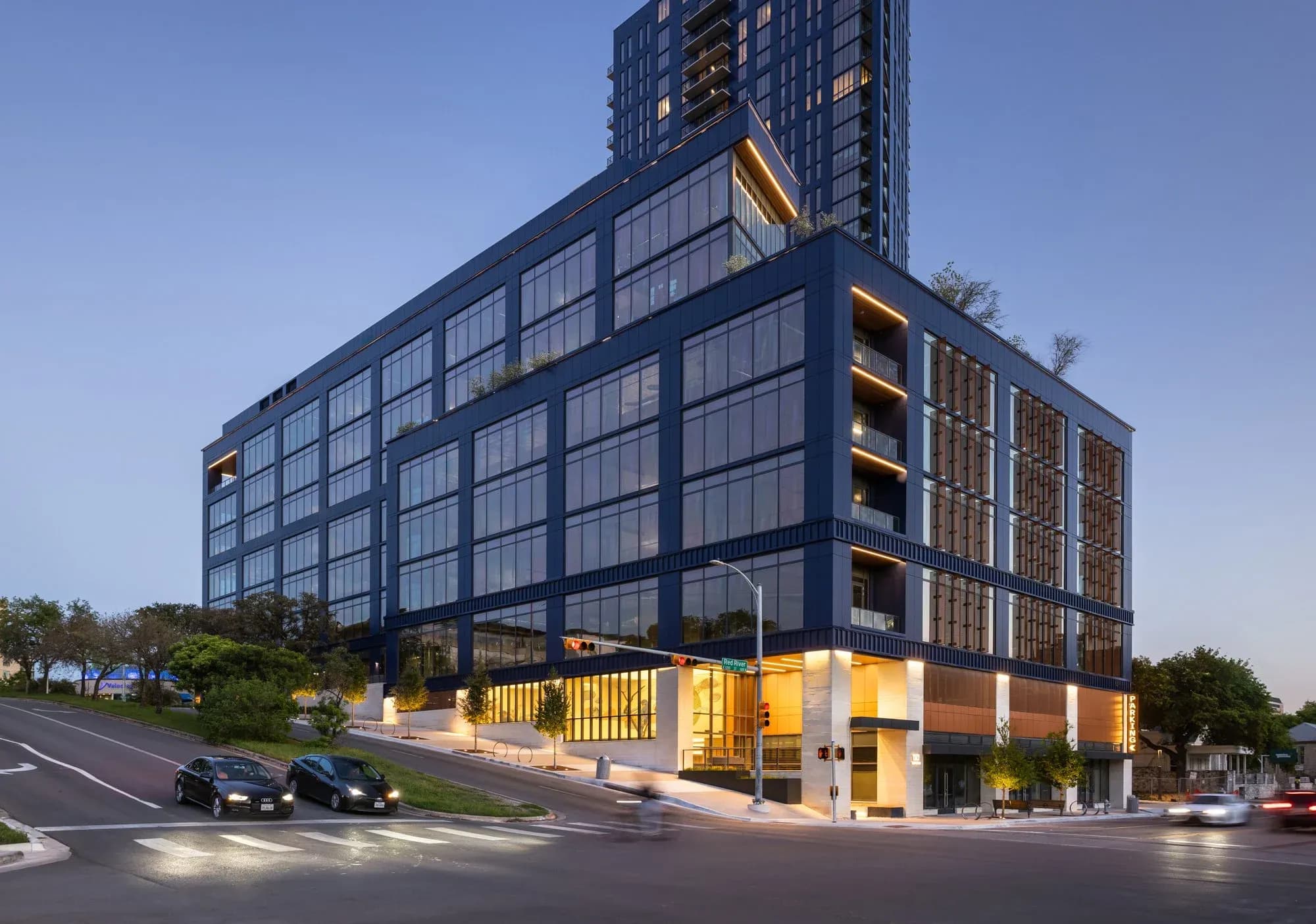 Symphony Square Office and Parking Garage rendering