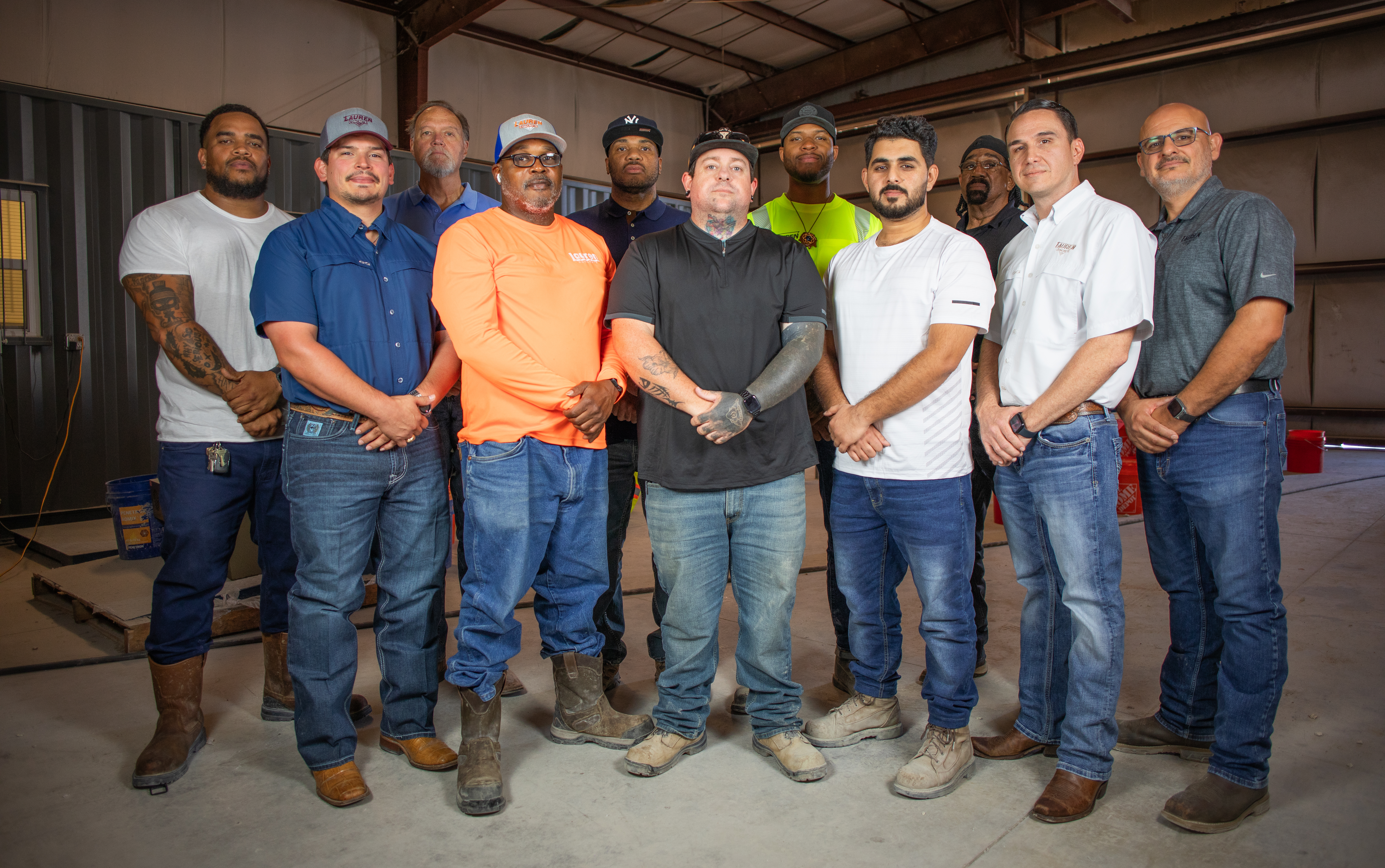 team photo of technical services