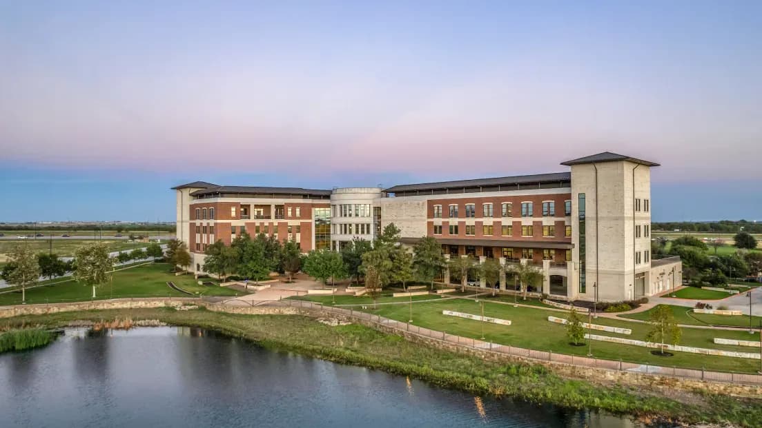 Texas A&M Medical Facility full exterior