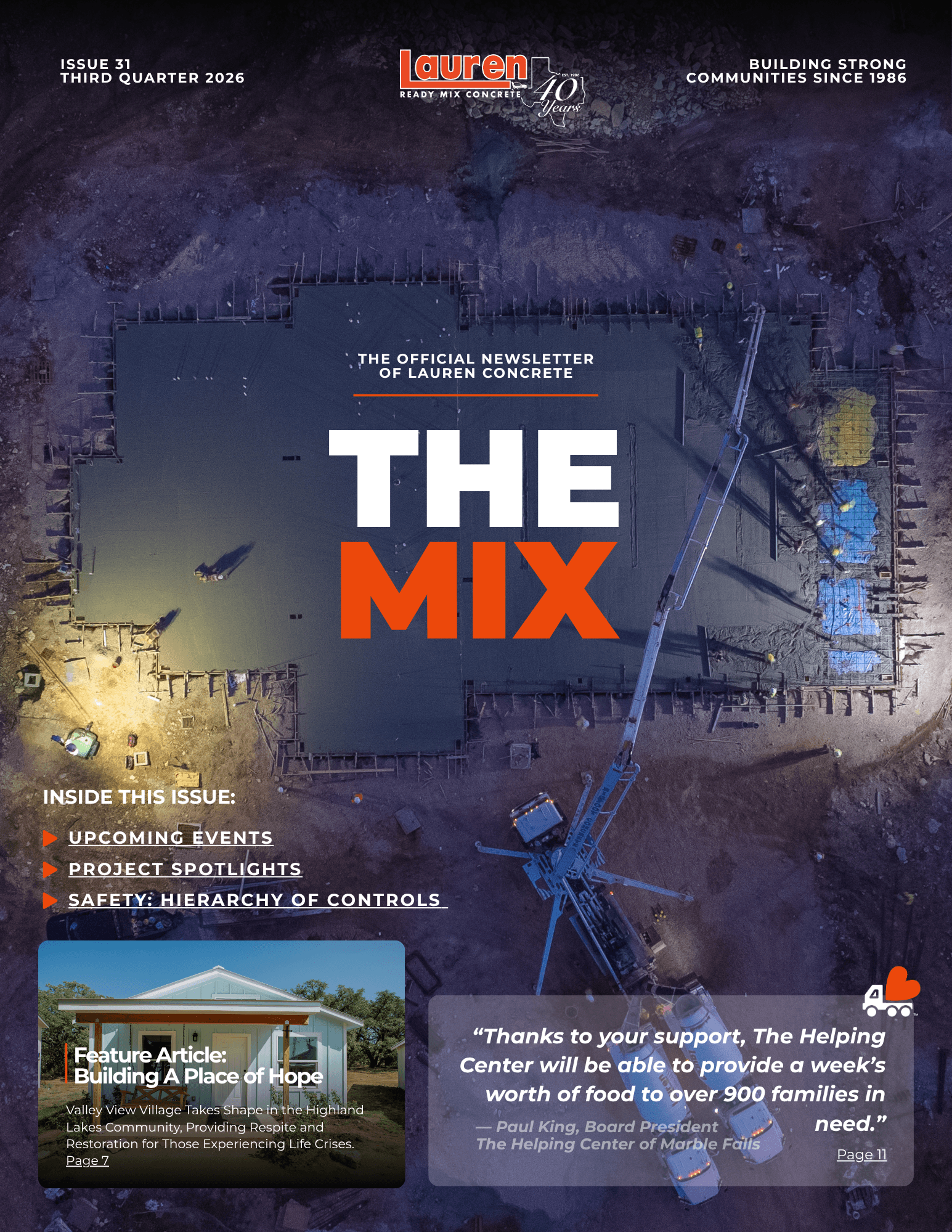 The Mix third quarter 2026 cover page