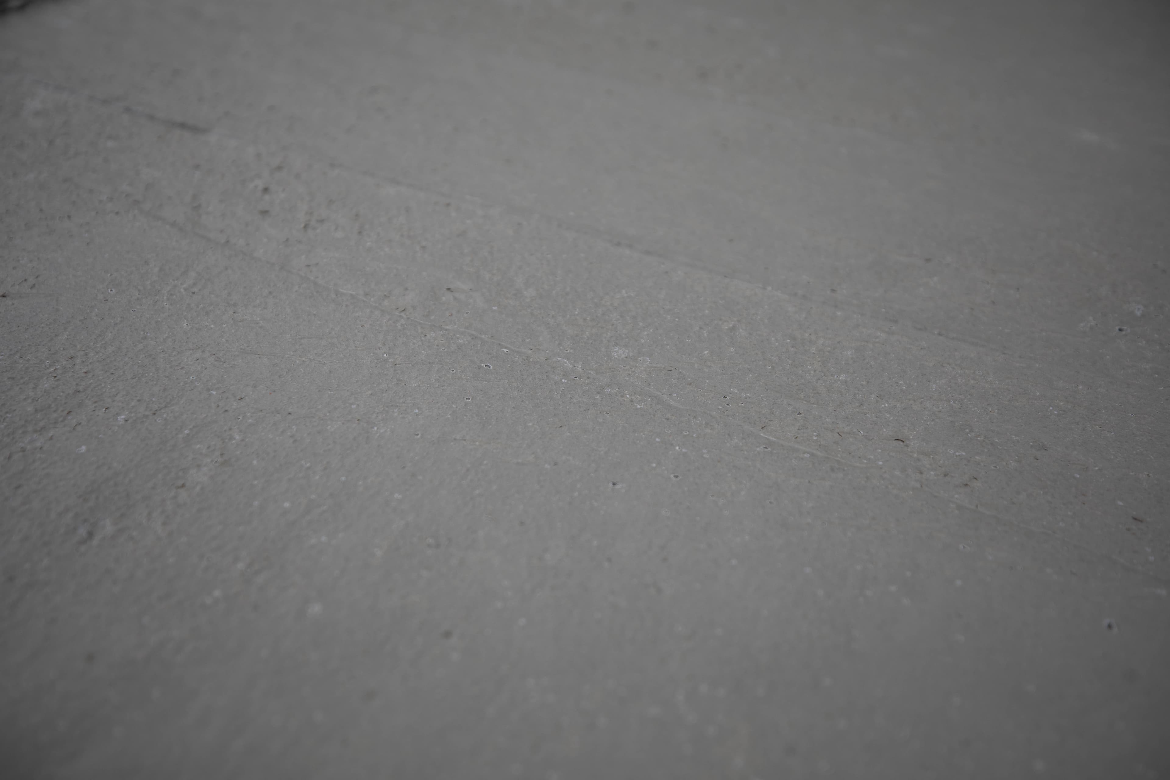Concrete smoothed