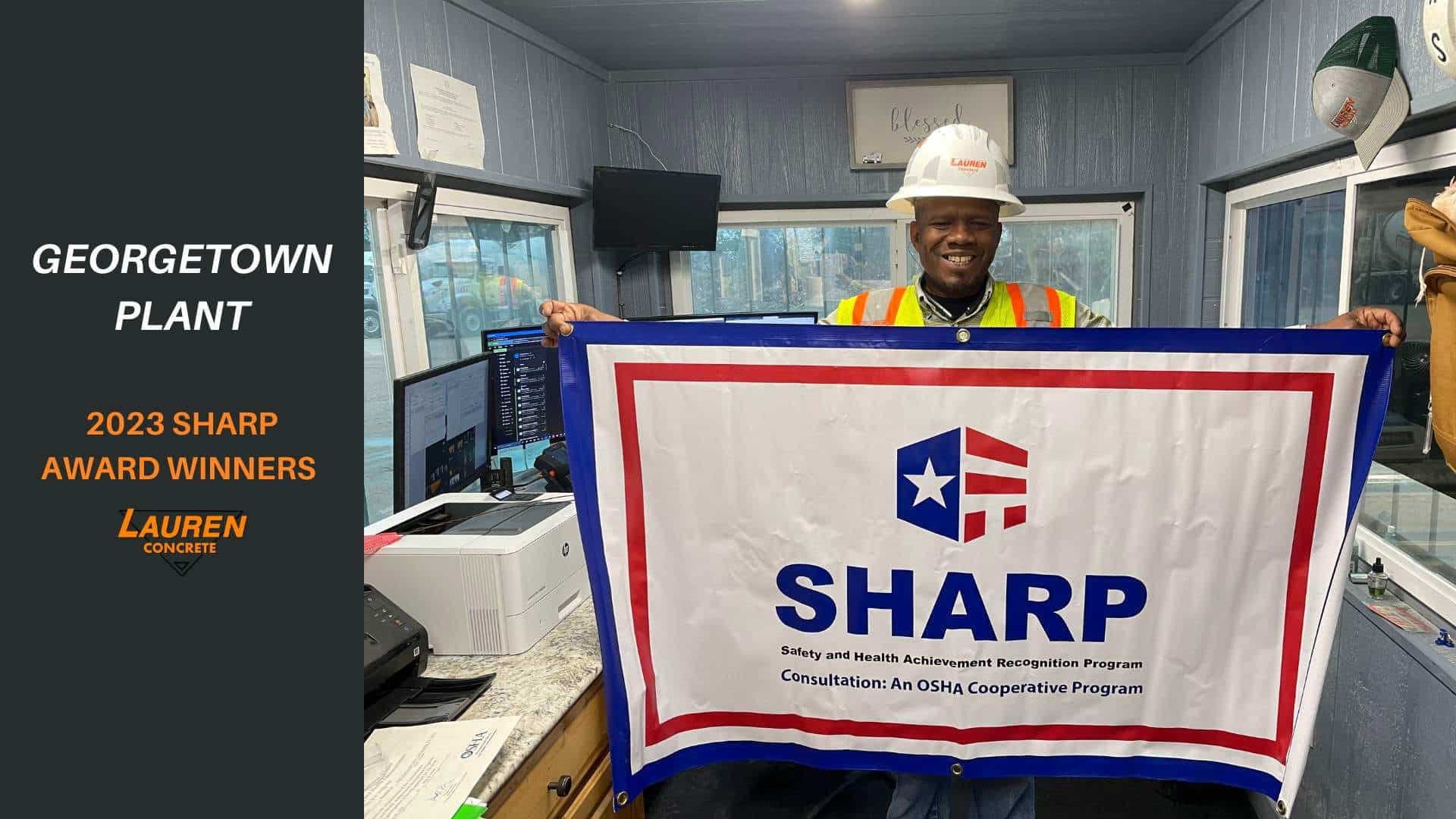OSHA Awards Lauren Concrete 16 SHARP Awards in 2023 — article image