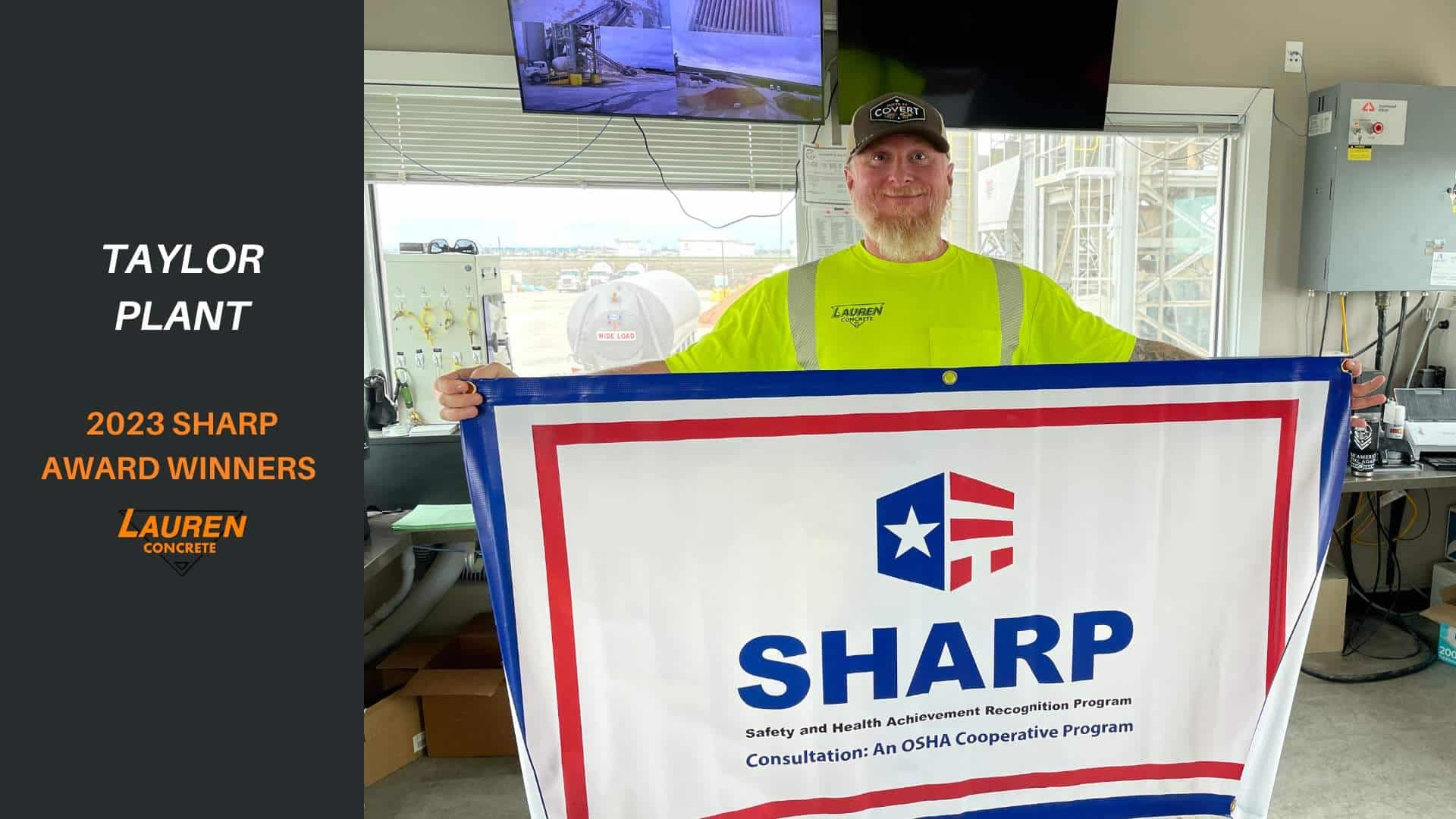 OSHA Awards Lauren Concrete 16 SHARP Awards in 2023 — article image