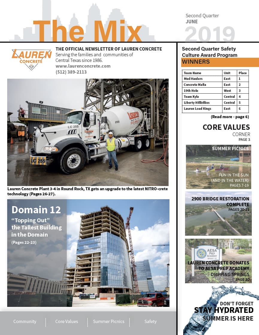 The Mix Quarterly Newsletter – Second Quarter 2019