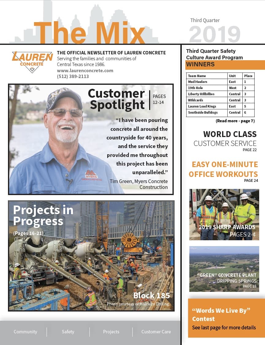 The Mix Quarterly Newsletter – Third Quarter 2019