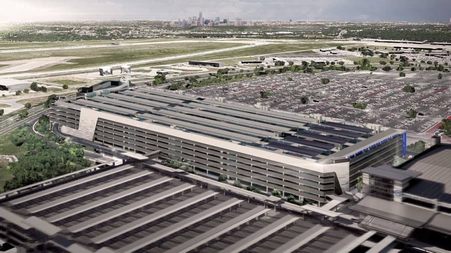 ABIA Parking Structure and Administration Building - Gallery