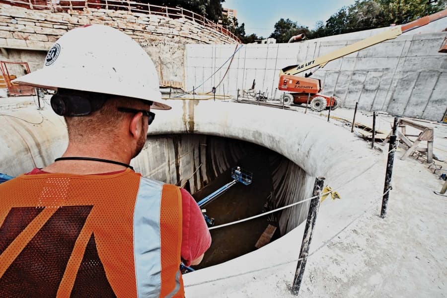 Waller Creek Tunnel Outlet - Gallery