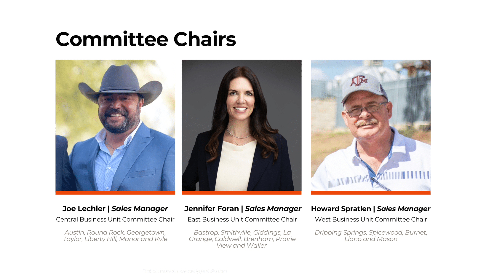 Lauren Gives Back Committee Chairs, Joe Lechler, Jennifer Foran and Howard Spratlen